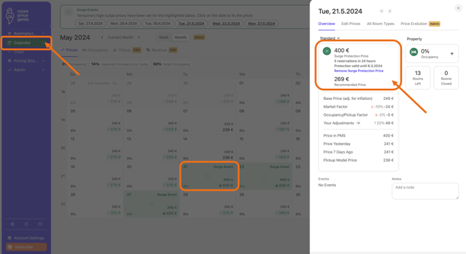 Surge Protection calendar1
